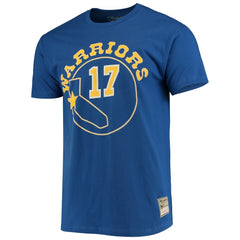 Royal Chris Mullin Golden State Warriors Hardwood Classics Name & Number Team T-Shirt sale | NBA