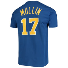 Royal Chris Mullin Golden State Warriors Hardwood Classics Name & Number Team T-Shirt sale | NBA
