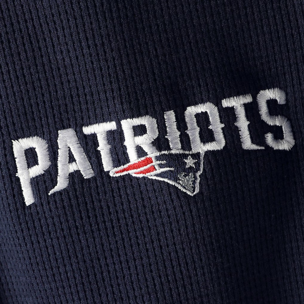 New England Patriots Dunbrooke Logo Maverick Thermal Henley Long Sleeve T-Shirt | NFL On sale