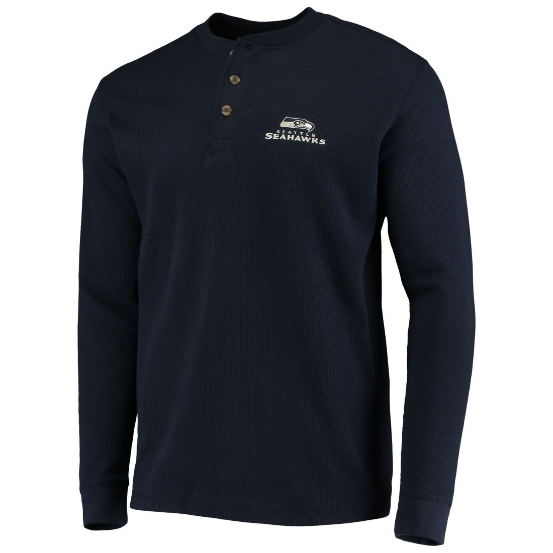 Seattle Seahawks Dunbrooke Logo Maverick Thermal Henley Long Sleeve T-Shirt | NFL Near me