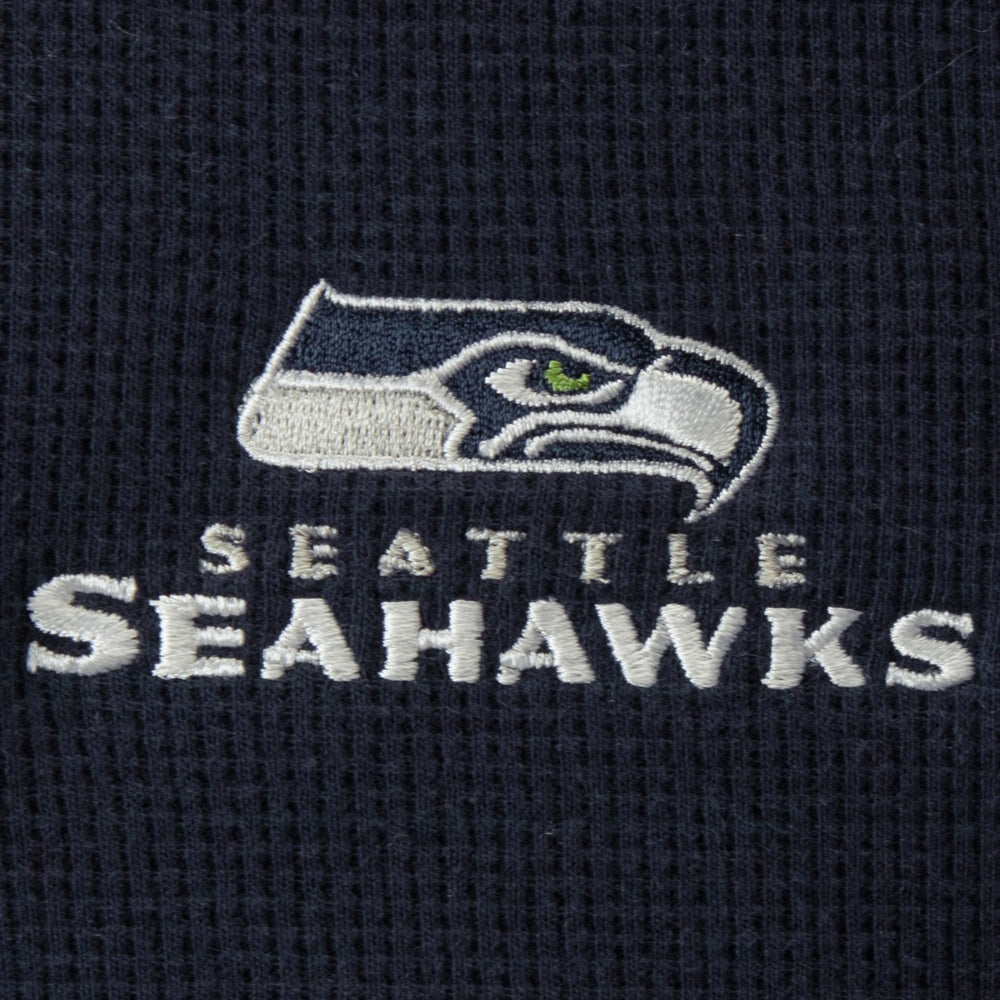 Seattle Seahawks Dunbrooke Logo Maverick Thermal Henley Long Sleeve T-Shirt | NFL Near me