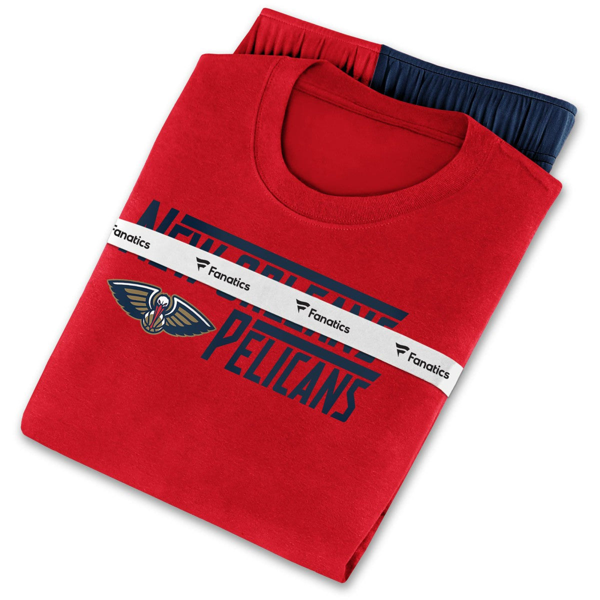 Red/Navy New Orleans Pelicans T-Shirt & Shorts Combo Pack | NBA