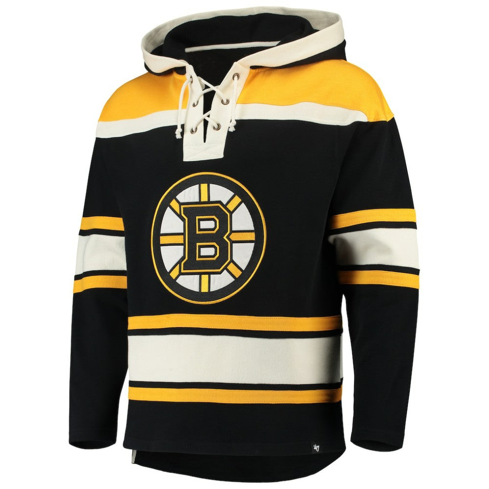 David Pastrnak Boston Bruins '47 Player Lacer Pullover Hoodie -  NHL Hoodies