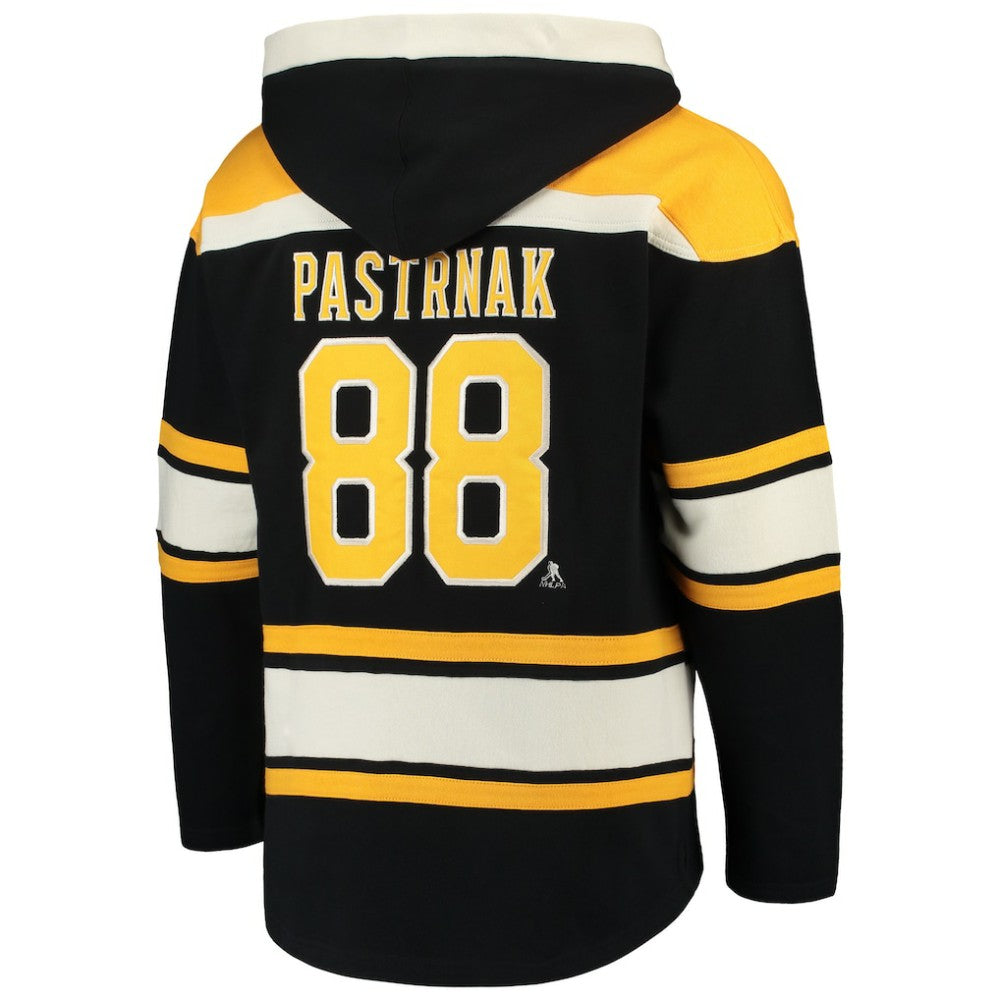 David Pastrnak Boston Bruins '47 Player Lacer Pullover Hoodie -  NHL Hoodies