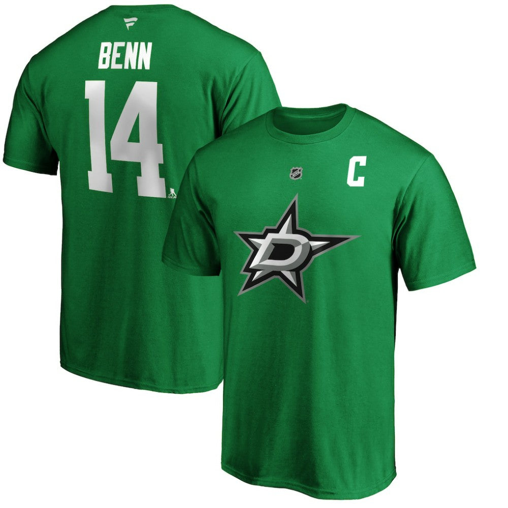 Jamie Benn Dallas Stars Fanatics Authentic Stack Player Name & Number T-Shirt -  NHL T-shirts