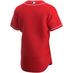 Cincinnati Reds Nike Alternate Authentic Team Logo Jersey - MLB Jerseys