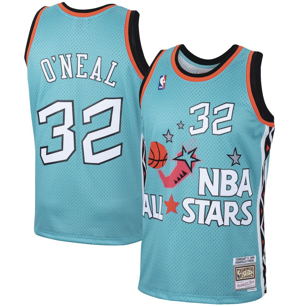 Teal Shaquille O'Neal Eastern Conference 1996 All-Star Hardwood Classics Swingman Jersey | NBA