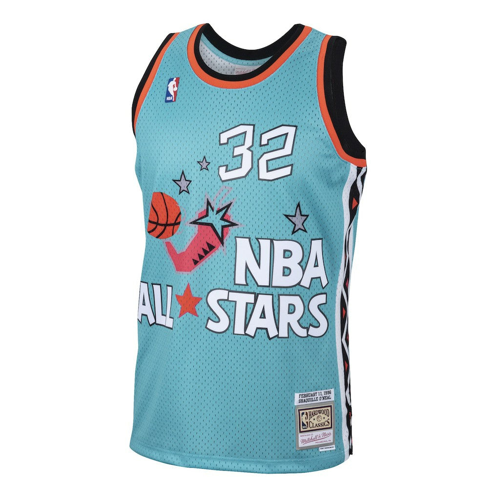 Teal Shaquille O'Neal Eastern Conference 1996 All-Star Hardwood Classics Swingman Jersey | NBA