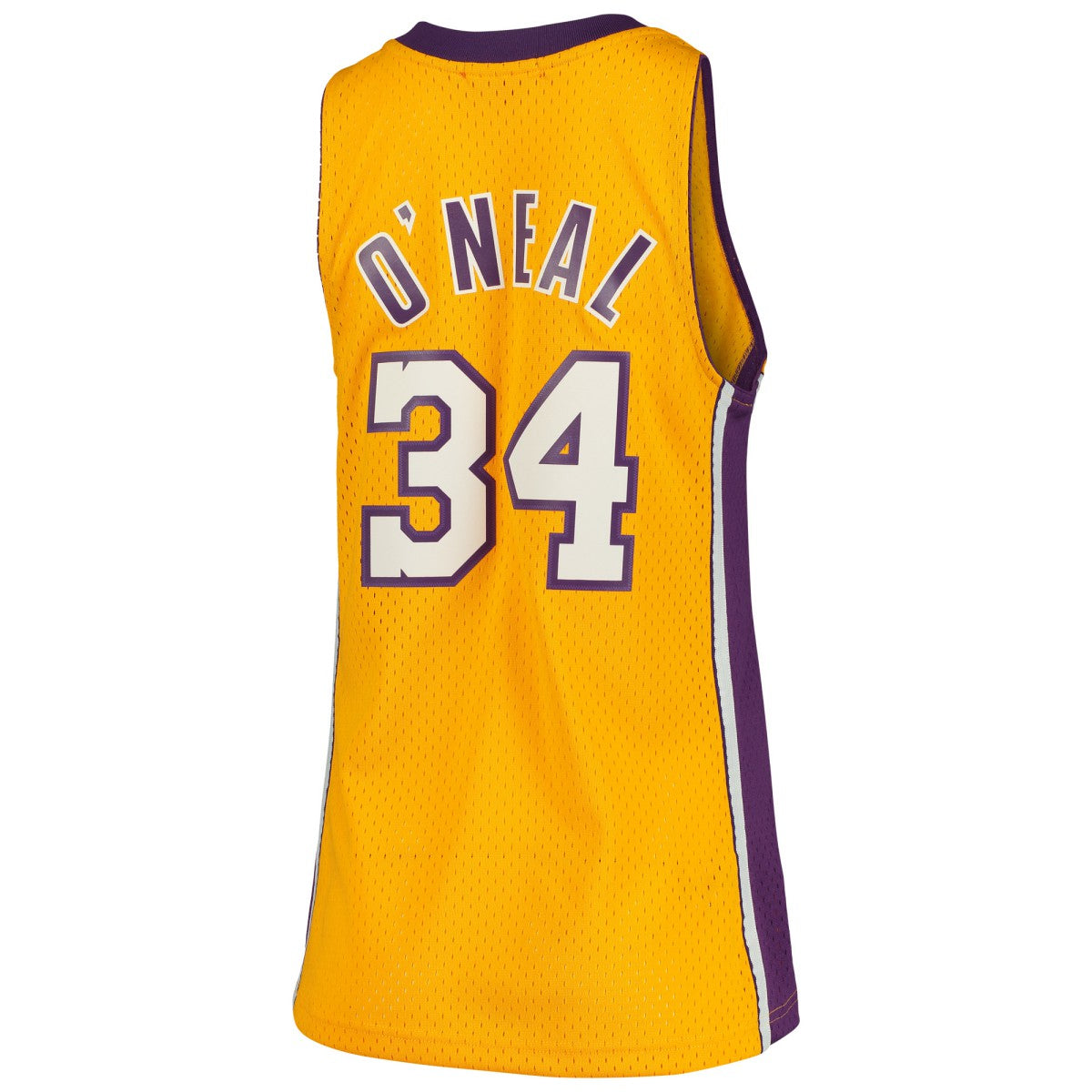 Gold Shaquille O'Neal Los Angeles Lakers Women's 1999/00 Hardwood Classics Swingman Jersey | NBA