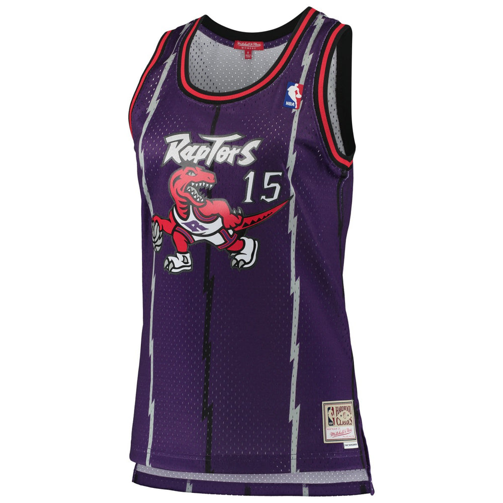 Purple Vince Carter Toronto Raptors Women's 1998/99 Hardwood Classics Swingman Jersey | NBA