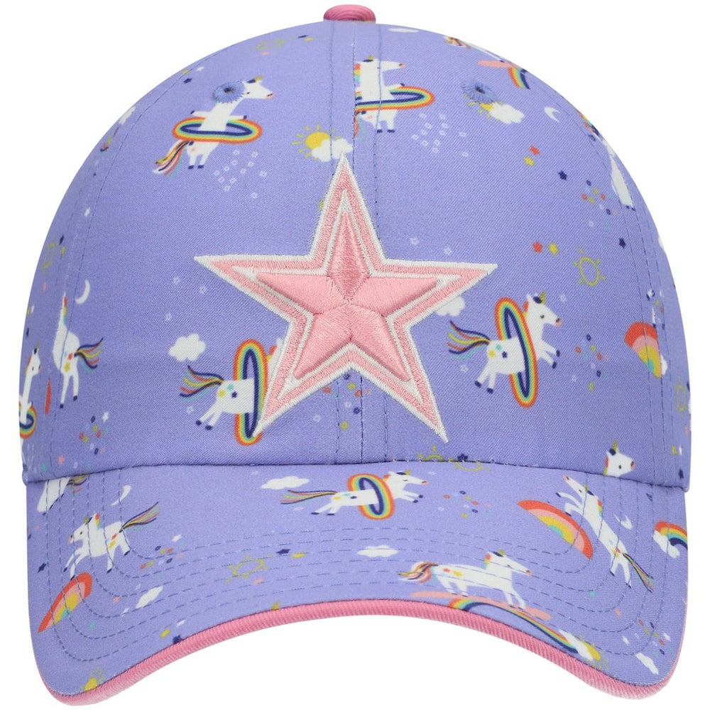 Dallas Cowboys '47 Girls Preschool Unicorn Clean Up Adjustable Hat | NFL Sale