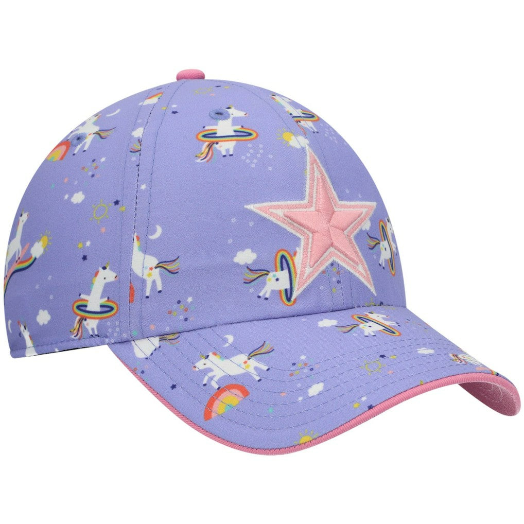 Dallas Cowboys '47 Girls Preschool Unicorn Clean Up Adjustable Hat | NFL Sale