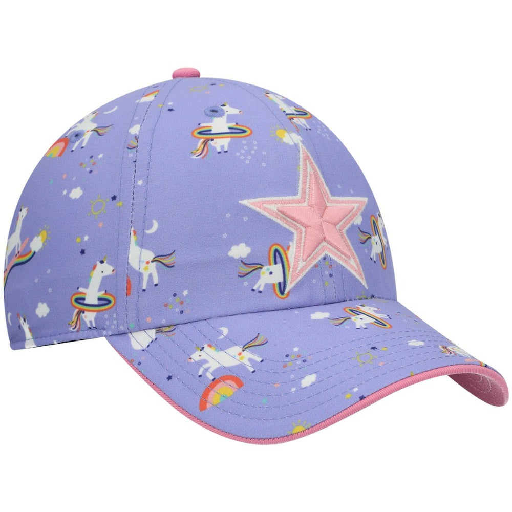 Dallas Cowboys '47 Girls Preschool Unicorn Clean Up Adjustable Hat | NFL Sale