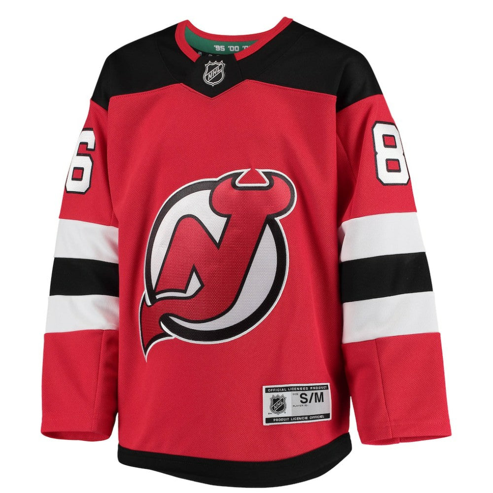 Jack Hughes New Jersey Devils Youth Home Premier Player Jersey -  NHL Jerseys