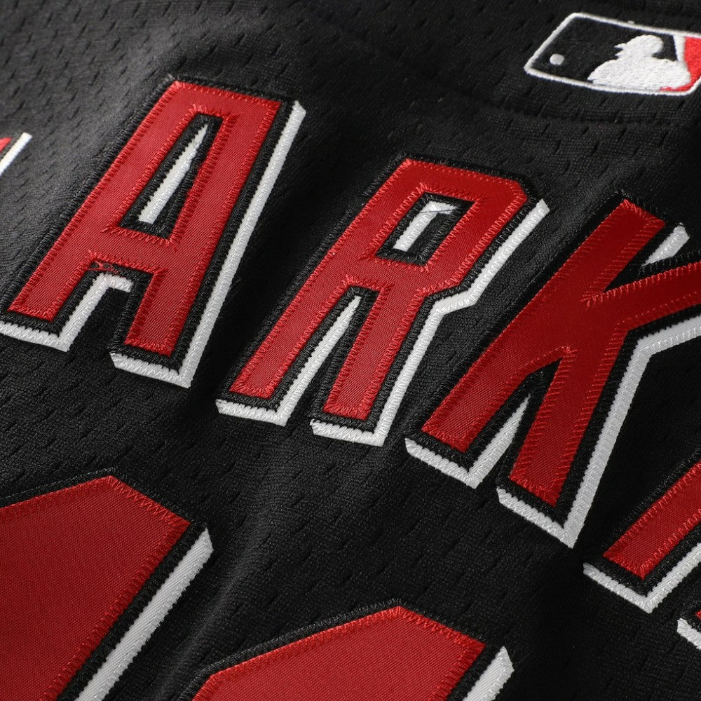 Barry Larkin Cincinnati Reds Mitchell & Ness Cooperstown Collection Mesh Batting Practice Button-Up Jersey - MLB Jerseys
