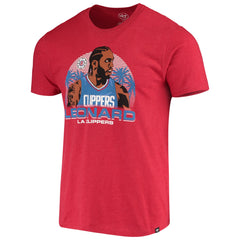 Red Kawhi Leonard LA Clippers '47 Player Graphic T-Shirt | NBA