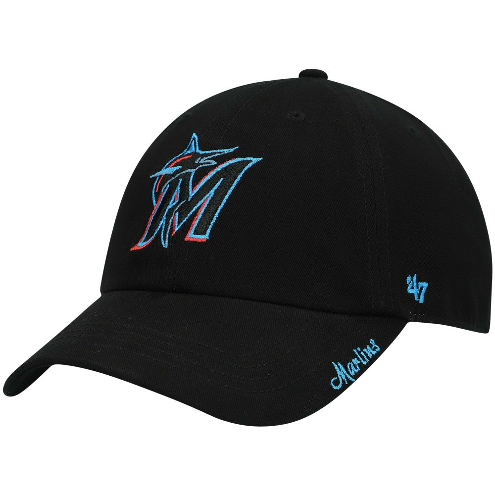 Miami Marlins '47 Women's Team Miata Clean Up Adjustable Hat - MLB Hats