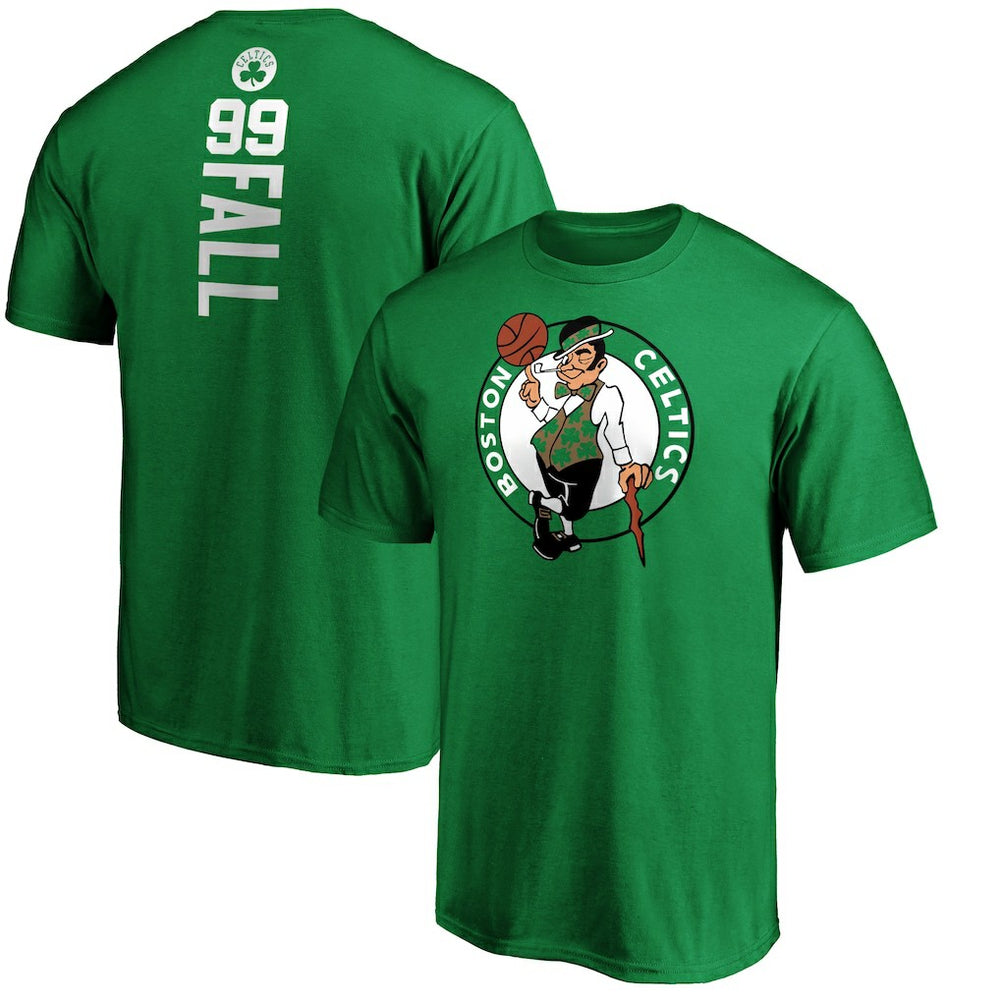 Kelly Green Tacko Fall Boston Celtics Playmaker Name & Number T-Shirt | NBA
