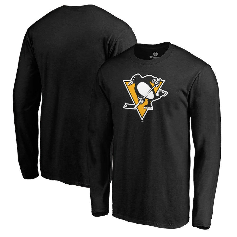 Pittsburgh Penguins Fanatics Primary Team Logo Long Sleeve T-Shirt -  NHL T-shirts