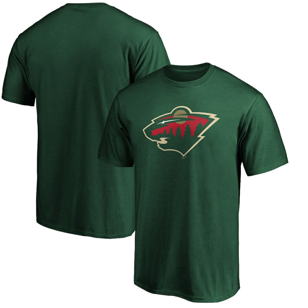 Minnesota Wild Fanatics Team Primary Logo T-Shirt -  NHL T-shirts