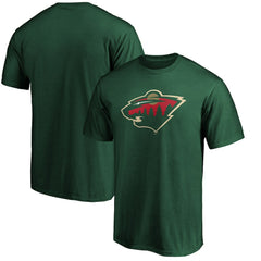 Minnesota Wild Fanatics Team Primary Logo T-Shirt -  NHL T-shirts