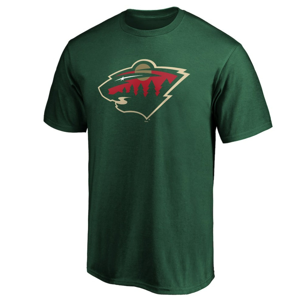 Minnesota Wild Fanatics Team Primary Logo T-Shirt -  NHL T-shirts