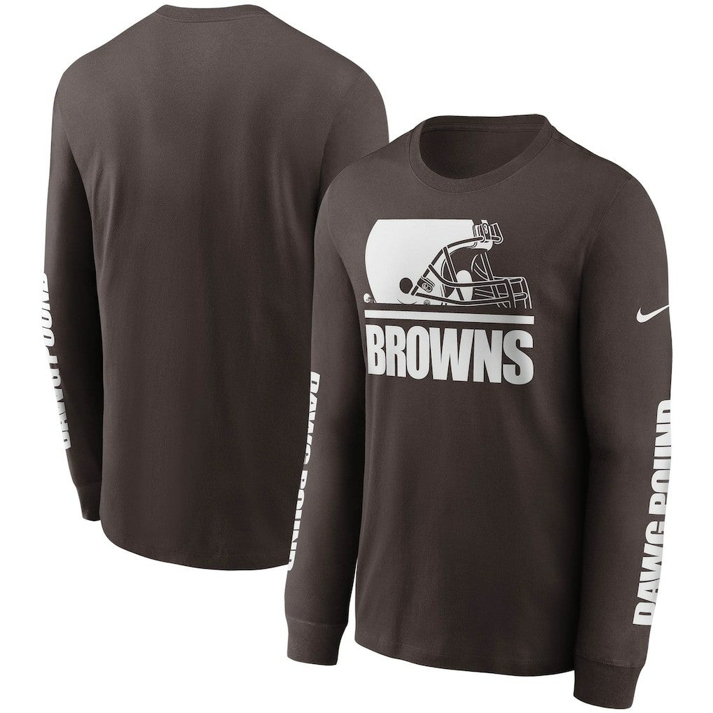 Cleveland Browns Split Local Long Sleeve T-Shirt | NFL On sale