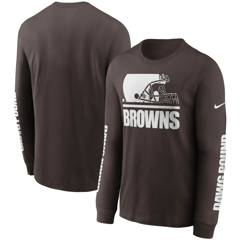 Cleveland Browns Split Local Long Sleeve T-Shirt | NFL On sale