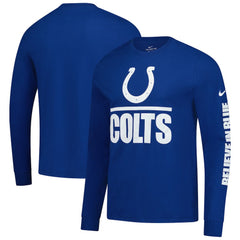 Indianapolis Colts Split Local Long Sleeve T-Shirt | NFL Near me