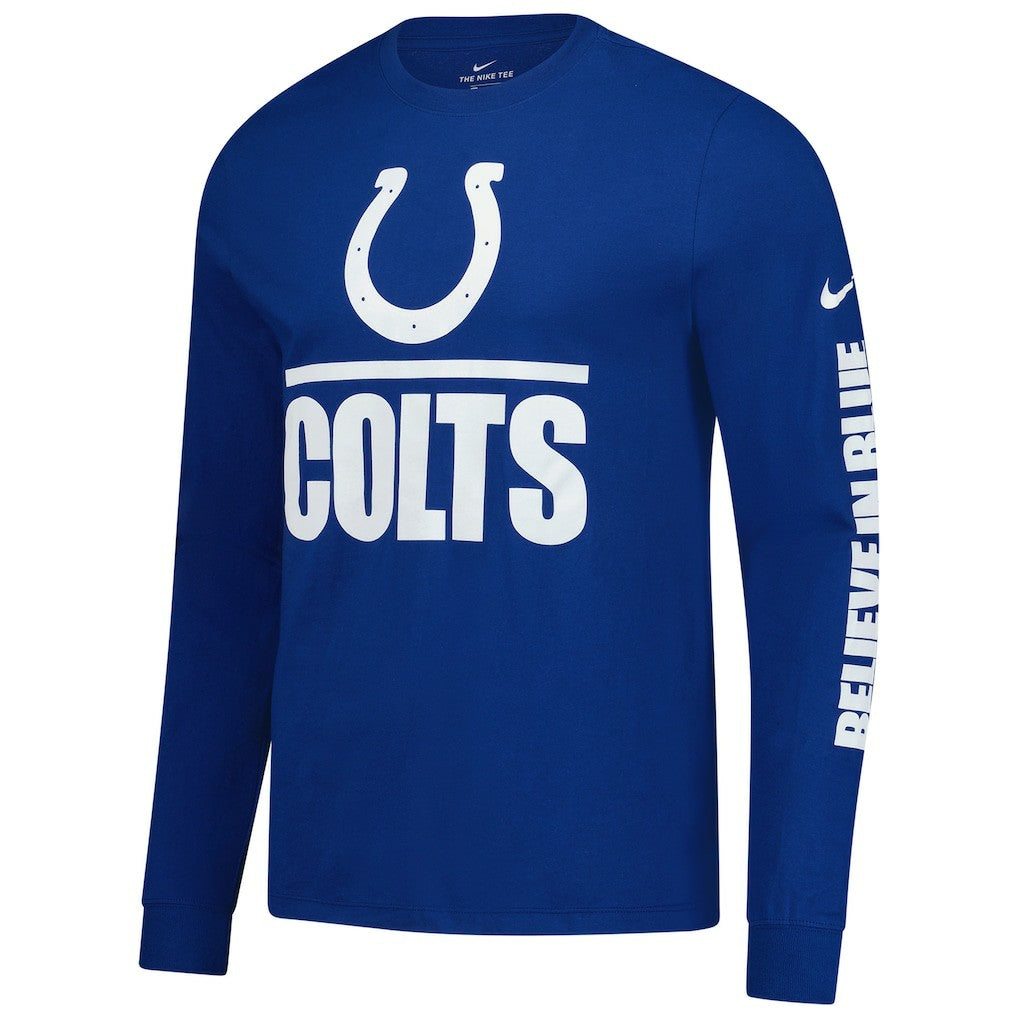 Indianapolis Colts Split Local Long Sleeve T-Shirt | NFL Near me