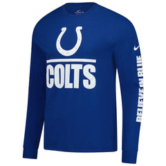 Indianapolis Colts Split Local Long Sleeve T-Shirt | NFL Near me