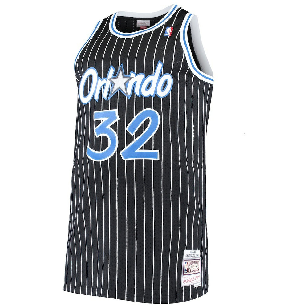 Black Shaquille O'Neal Orlando Magic Big & Tall Hardwood Classics Jersey | NBA