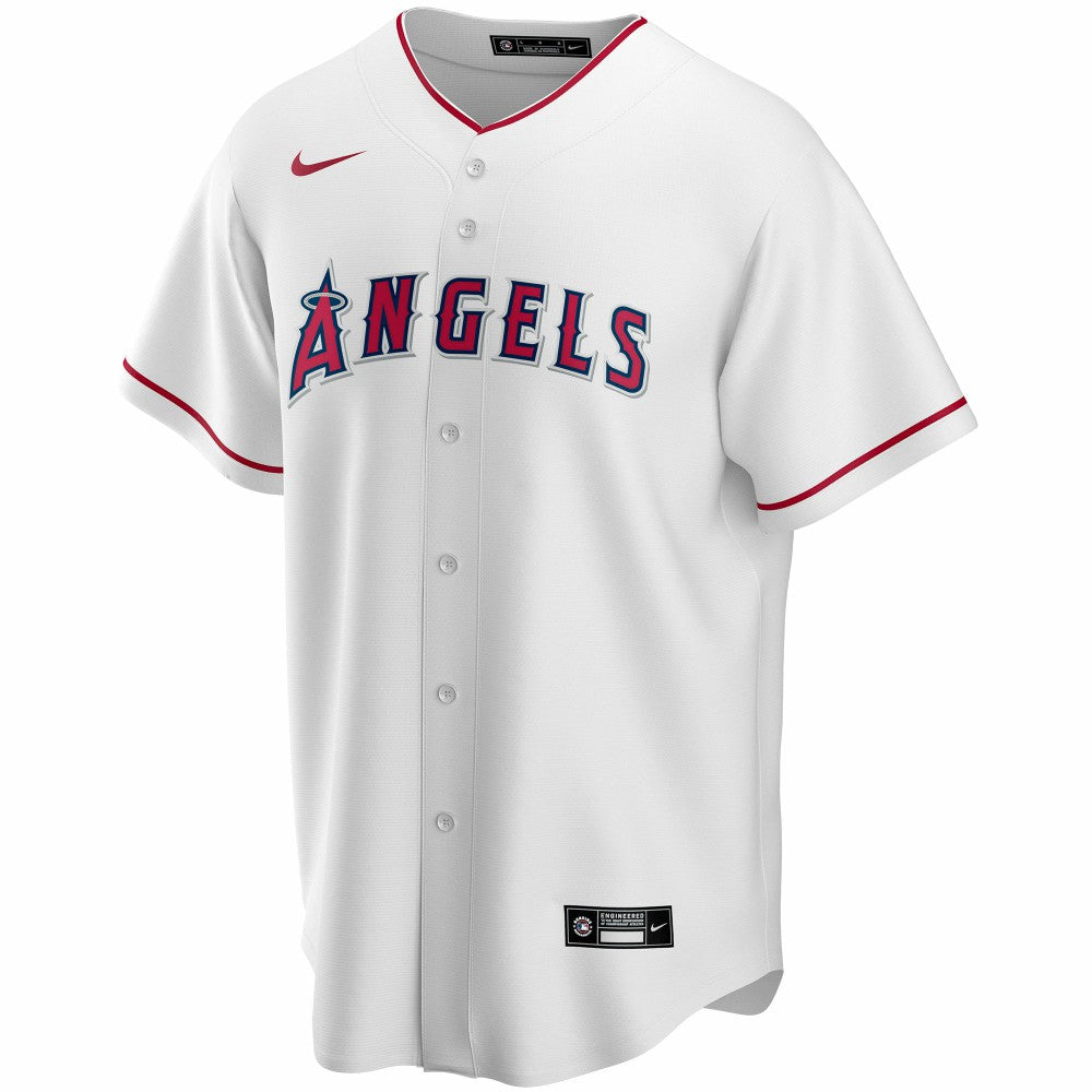 Los Angeles Angels Nike Home Replica Custom Jersey - MLB Jerseys