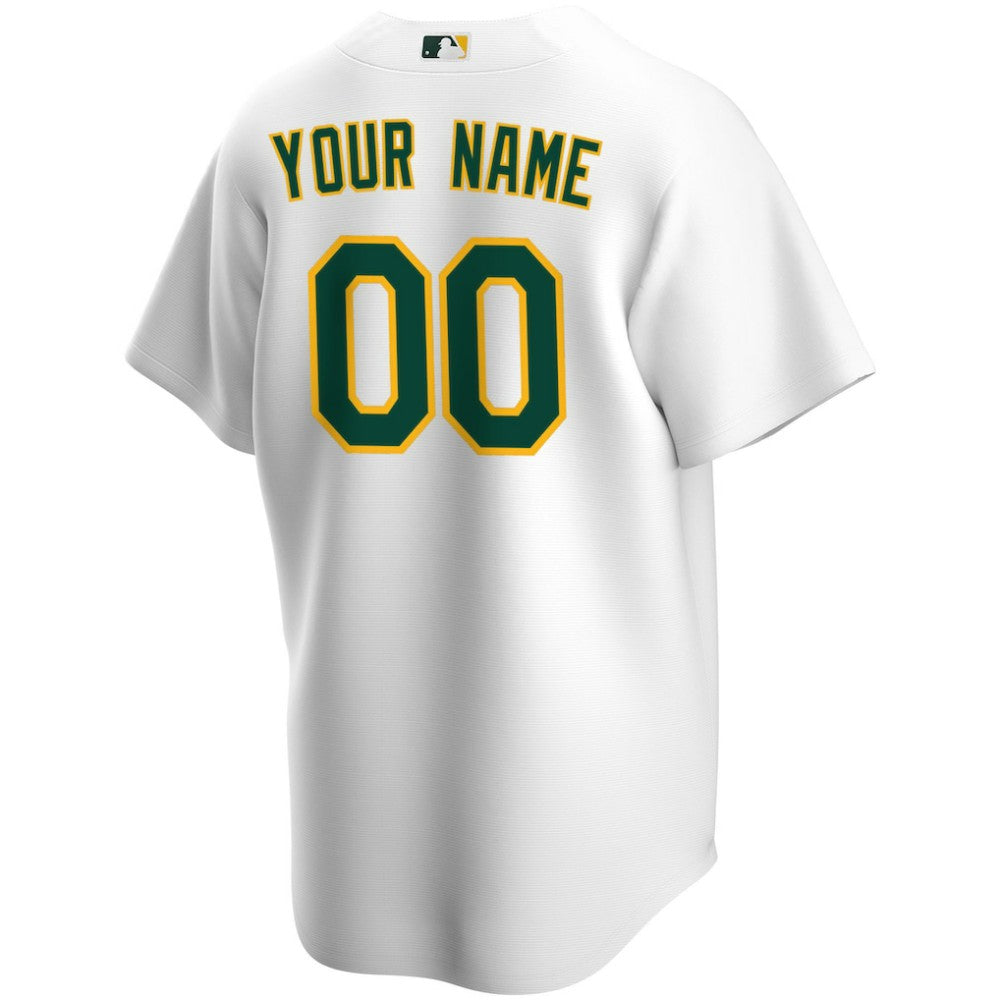 Athletics Nike Home Replica Custom Jersey - MLB Jerseys