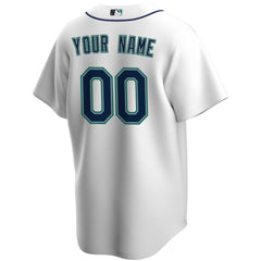 Seattle Mariners Nike Home Replica Custom Jersey - MLB Jerseys