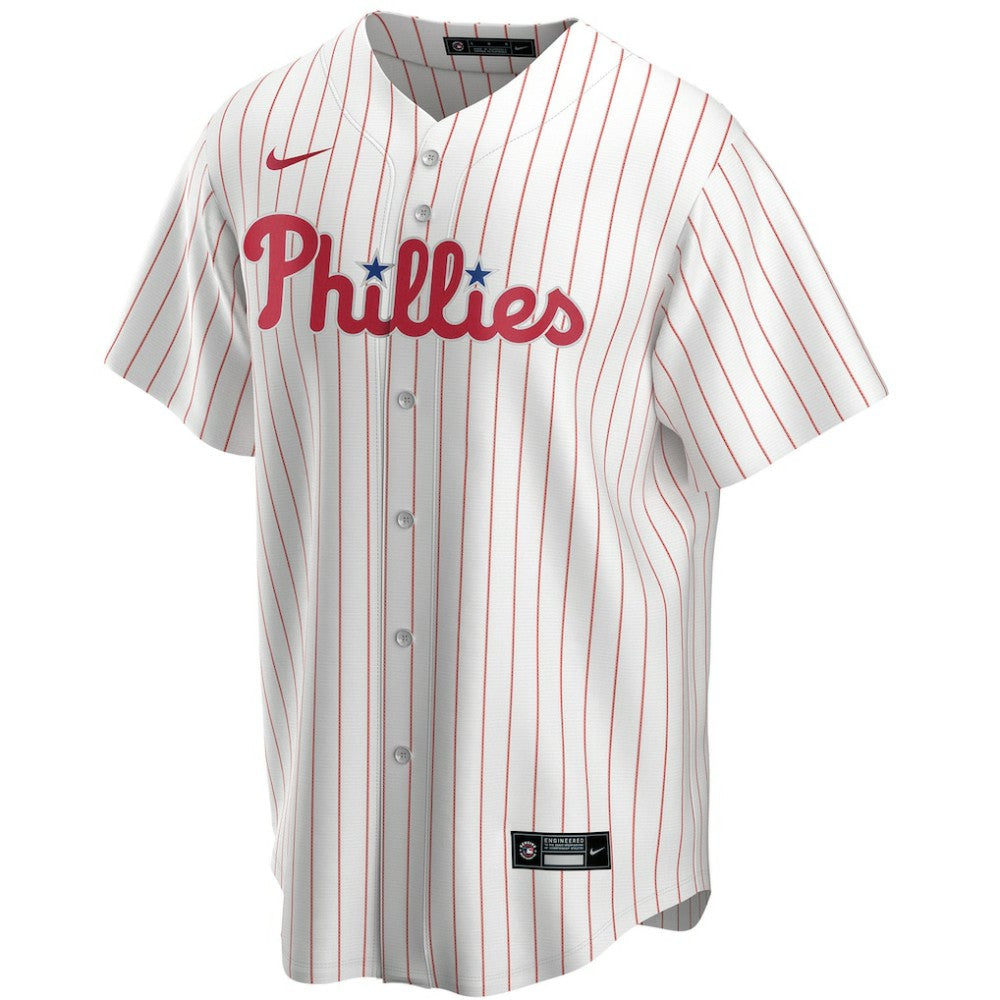 Philadelphia Phillies Nike Home Replica Custom Jersey - MLB Jerseys