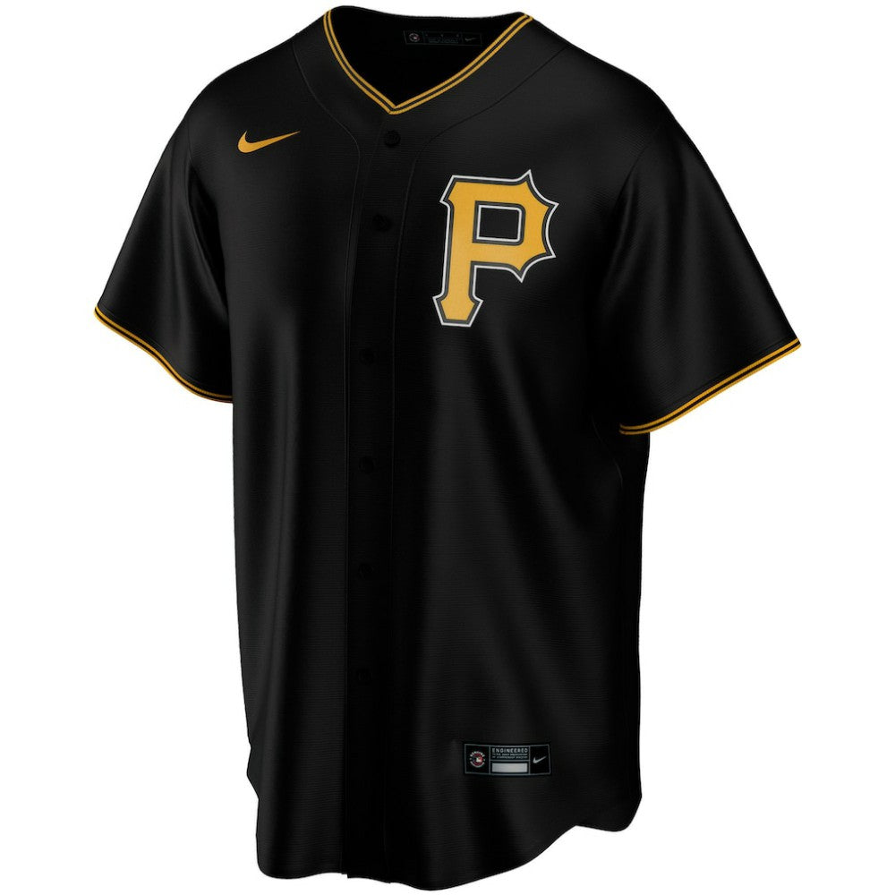Pittsburgh Pirates Nike Alternate Replica Custom Jersey - MLB Jerseys