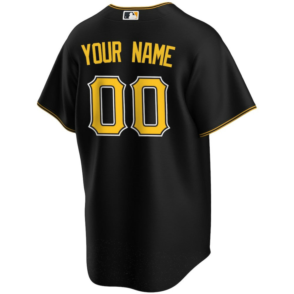 Pittsburgh Pirates Nike Alternate Replica Custom Jersey - MLB Jerseys