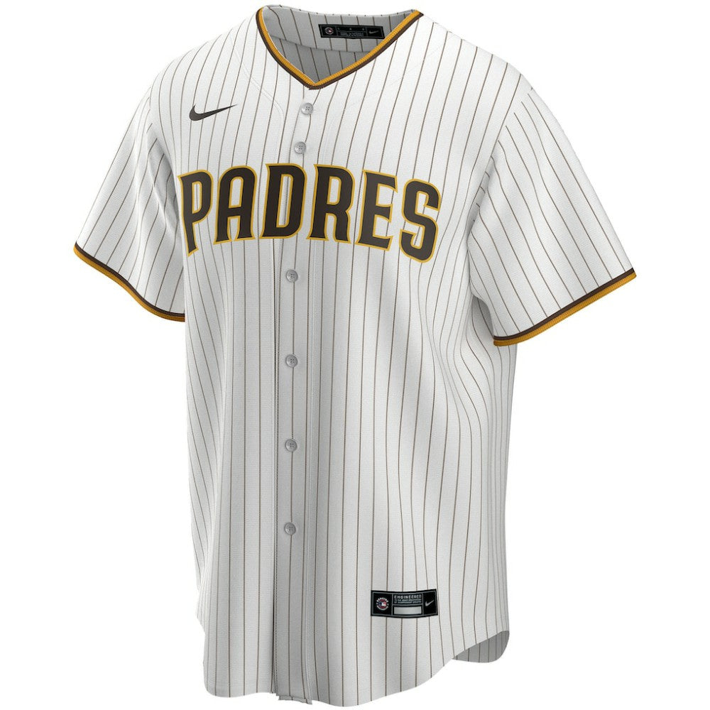 San Diego Padres Nike Home Replica Custom Jersey - MLB Jerseys