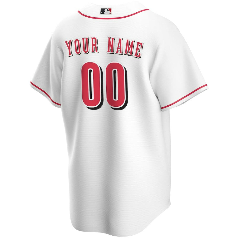 Cincinnati Reds Nike Home Replica Custom Jersey - MLB Jerseys