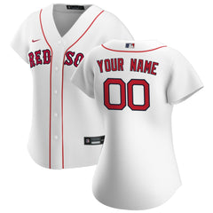 Boston Red Sox Nike Women's Home Replica Custom Jersey - MLB Jerseys