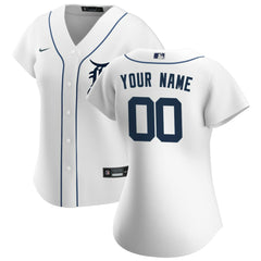 Detroit Tigers Nike Women's Home Replica Custom Jersey - MLB Jerseys