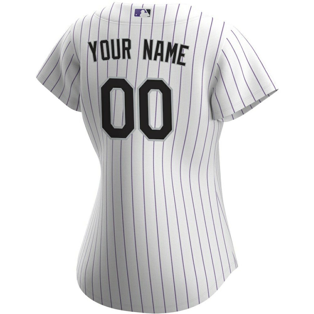 Colorado Rockies Nike Women's Home Replica Custom Jersey - MLB Jerseys