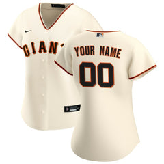 San Francisco Giants Nike Women's Home Replica Custom Jersey - MLB Jerseys