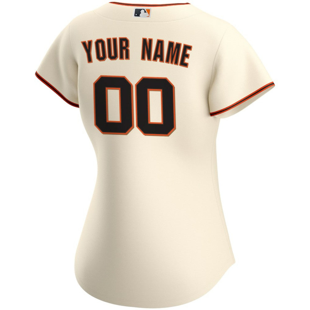 San Francisco Giants Nike Women's Home Replica Custom Jersey - MLB Jerseys
