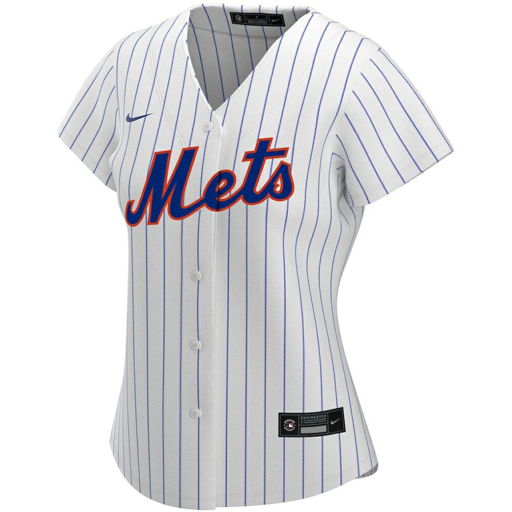 New York Mets Nike Women's Home Replica Custom Jersey - MLB Jerseys