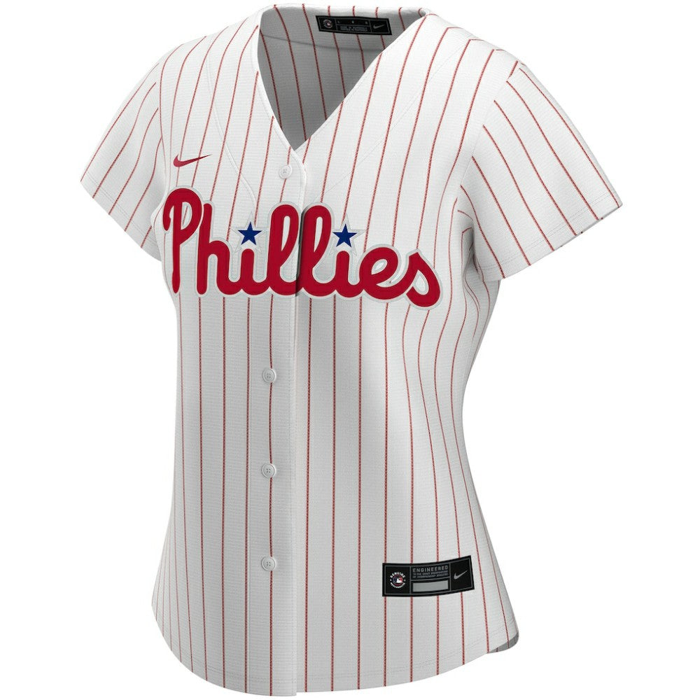 Philadelphia Phillies Nike Women's Home Replica Custom Jersey - MLB Jerseys