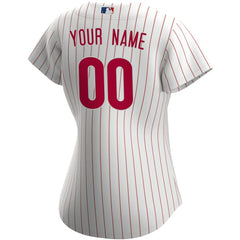 Philadelphia Phillies Nike Women's Home Replica Custom Jersey - MLB Jerseys