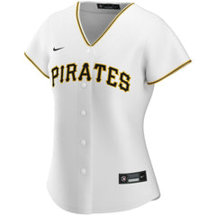 Pittsburgh Pirates Nike Women's Home Replica Custom Jersey - MLB Jerseys