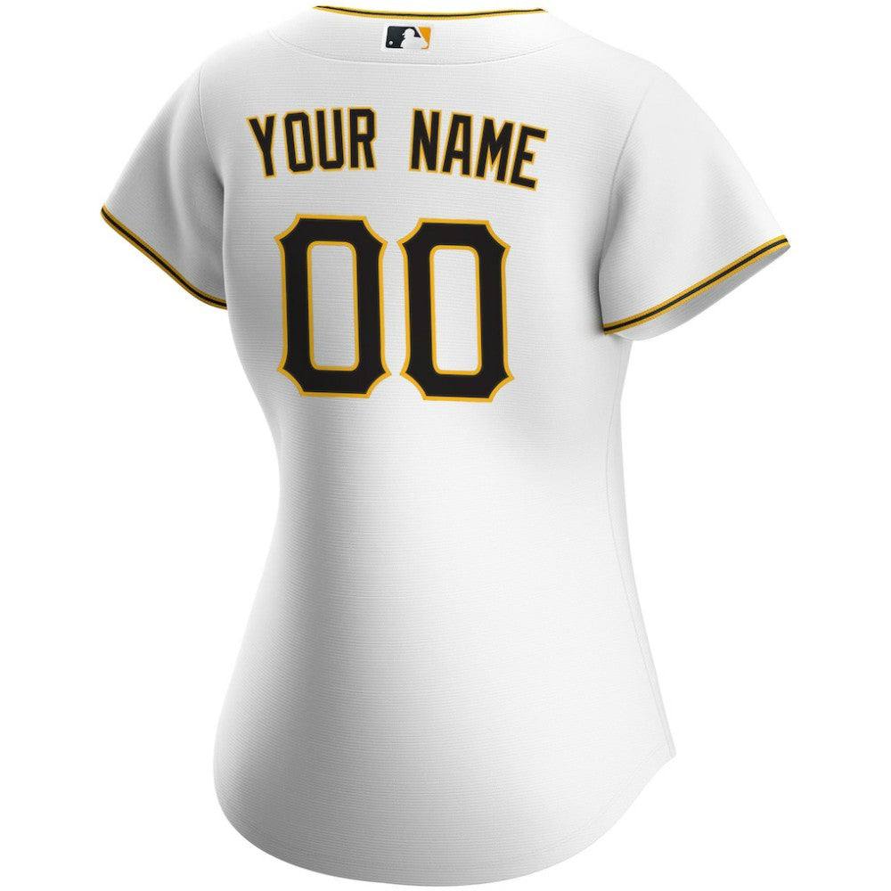 Pittsburgh Pirates Nike Women's Home Replica Custom Jersey - MLB Jerseys